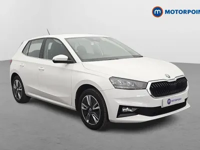 Used Skoda Fabia SE L 110 HP (80 kW) 2023 White Hatchback