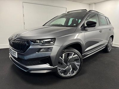 Graphite grey Used 2022 Skoda Karoq SportLine SUV | £23,999 (A bit pricey)