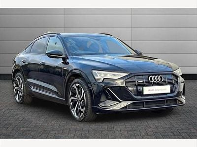 Used Audi e-tron Sportback Black Edition 230 kW (313 HP) 2022 Black SUV