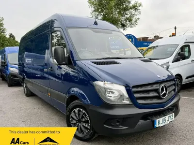 Used Mercedes Sprinter 2015 Blue Van