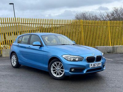 Used BMW 118 Advantage 2017 Blue Hatchback