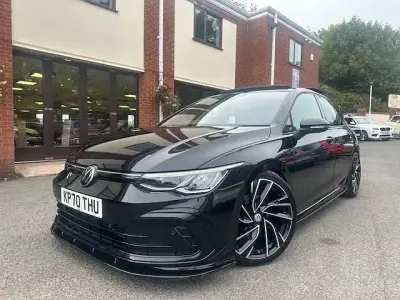 Used VW Golf VII R-line 150 HP (110 kW) 2020 Black Hatchback