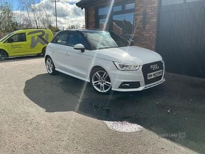 Used Audi A1 S-Line 114 HP (83 kW) 2015 White Hatchback