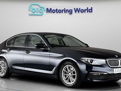 Used BMW 520 190 HP (139 kW) 2018 Blue Sedan