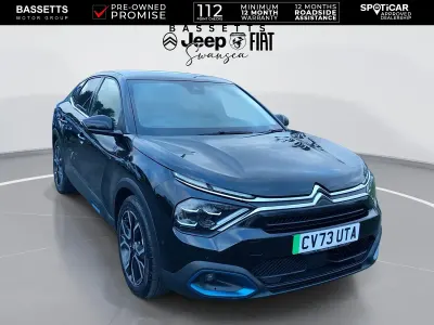 Used Citroën e-C4 Shine 98 kW (134 HP) 2023 Black Sedan