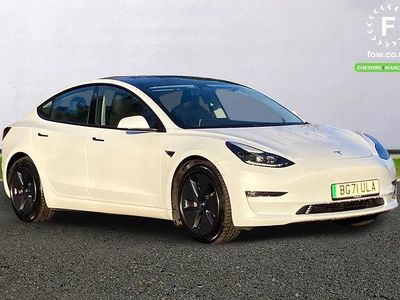 White Used 2021 Tesla Model 3 Long Range AWD Sedan | £19,699 (Fair price)