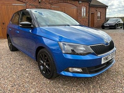 Used Skoda Fabia Colour Edition 2018 Blue Hatchback