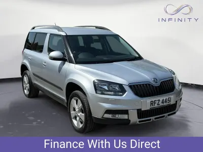 Used Skoda Yeti SE 110 HP (80 kW) 2014 Silver SUV