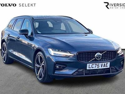 Denim blue Used 2025 Volvo V60 Ultra Estate | £38,500 (Fair price)