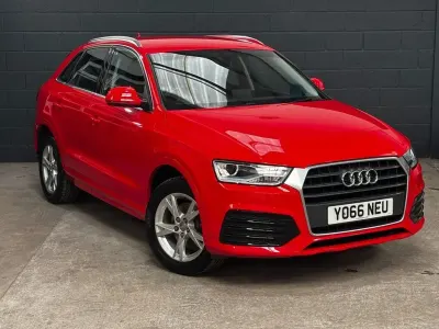 Used Audi Q3 Design 150 HP (110 kW) 2016 Red SUV