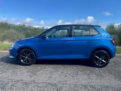 Used Skoda Fabia Colour Edition 73 HP (53 kW) 2017 Blue Hatchback