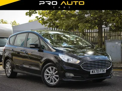Used Ford S-MAX Zetec 150 HP (110 kW) 2021 Black MPV