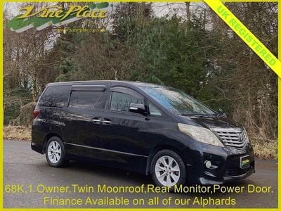 Used Toyota Alphard 2008 Black MPV