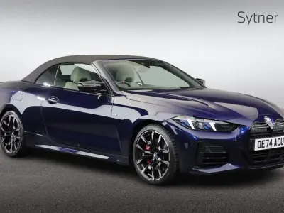 Used BMW M440 M Sport 369 HP (271 kW) 2024 Blue Sedan