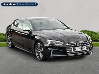 Used Audi A5 Sportback Design 354 HP (260 kW) 2017 Black Hatchback