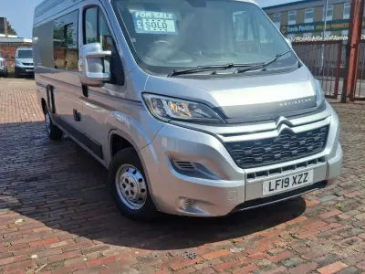 Used Citroën Relay 130 HP (95 kW) 2019 Silver Van