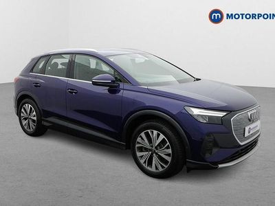 Blue Used 2022 Audi Q4 e-tron Sport SUV | £22,799 (Good price)