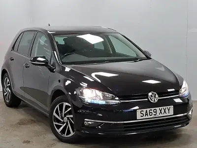 Used VW Golf VII Match 150 HP (110 kW) 2019 Black Hatchback