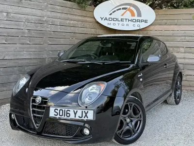 Used Alfa Romeo MiTo Quadrifoglio Verde 105 HP (77 kW) 2016 Black Hatchback