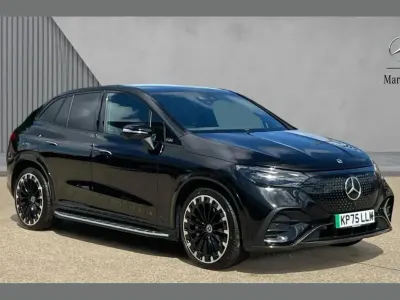 Used Mercedes EQE350 AMG line 214 kW (292 HP) 2025 Black SUV