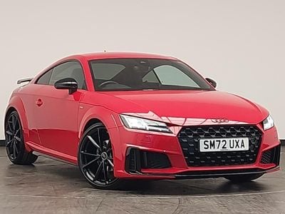 Used Audi TT Black Edition 197 HP (144 kW) 2023 Red Coupe