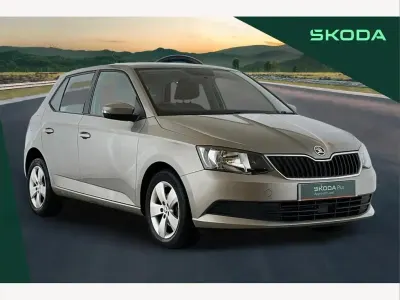 Used Skoda Fabia SE 95 HP (69 kW) 2018 Beige Hatchback