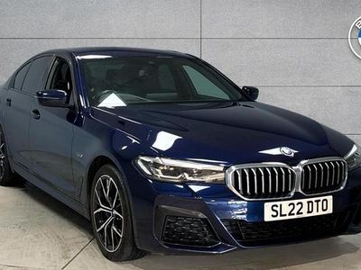 Used BMW 530e M Sport 288 HP (211 kW) 2022 Blue