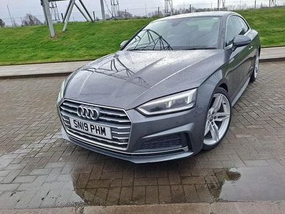 Used Audi A5 S-Line 150 HP (110 kW) 2019 Grey Coupe