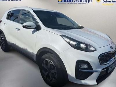 Begagnad Kia Sportage 177 HK (130 kW) 2019 Vit SUV