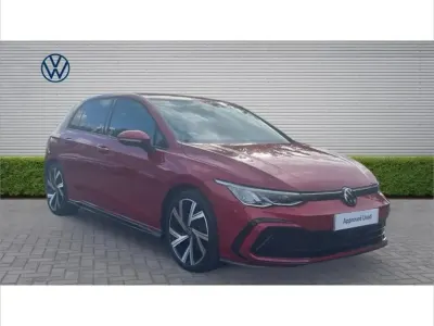 Used VW Golf VIII R-line 147 HP (108 kW) 2021 Red Hatchback