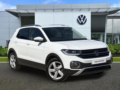 Used VW T-Cross SEL 150 HP (110 kW) 2023 White SUV