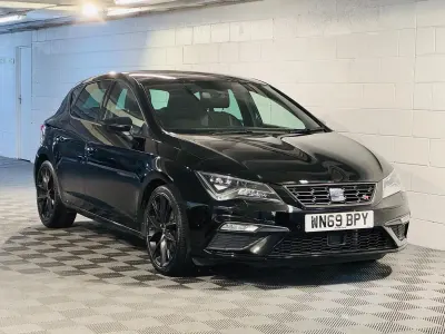 Used Seat Leon Black Edition 2019 Black Hatchback