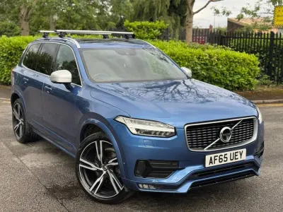 Used Volvo XC90 R-Design 225 HP (165 kW) 2015 Blue SUV
