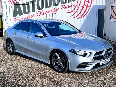 Used Mercedes A180 AMG line 116 HP (85 kW) 2019 Silver Sedan