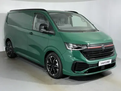 New VW T7 Sportline 170 HP (125 kW) 2026 Green Van