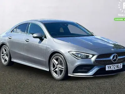 Usado Mercedes CLA220 AMG line 190 HP (139 kW) 2022 Cinzento Sedan