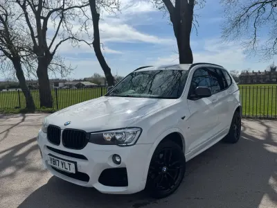 Begagnad BMW X3 M Sport 2017 Vit SUV