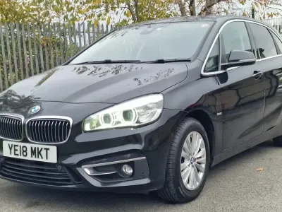 Used BMW 218 Luxury Line 2018 Black Hatchback