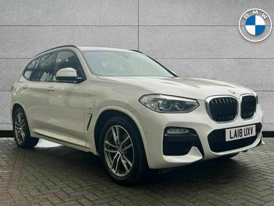 Begagnad BMW X3 M Sport 188 HK (138 kW) 2018 Vit SUV