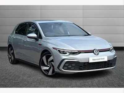 Used VW Golf VIII GTI 245 HP (180 kW) 2021 Reflex silver Hatchback
