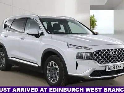 Used Hyundai Santa Fe Premium 230 HP (169 kW) 2021 White SUV