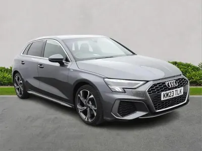 Used Audi A3 S-Line 108 HP (79 kW) 2023 Grey Sedan