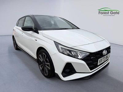 White Used 2023 Hyundai i20 N Line Hatchback | £16,500 (Fair price)