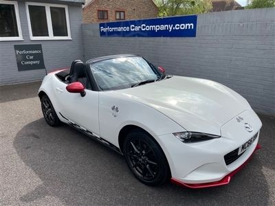 used Mazda MX5 ICON limited Edition 19000 miles FSH Sat Nav Leather LED Headlights Convertible 2017