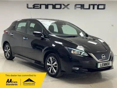 Used Nissan Leaf Acenta 110 kW (150 HP) 2021 Black Hatchback