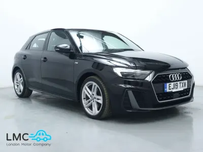 Usado Audi A1 Sportback S-Line 150 CV (110 kW) 2019 Negro Utilitario