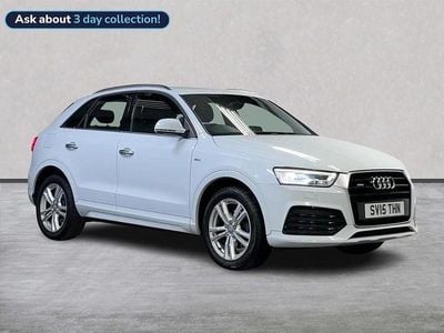 White Used 2015 Audi Q3 S-Line SUV | £11,199 (Fair price)