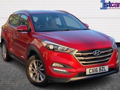 Red Used 2016 Hyundai Tucson SE SUV | £8,489 (Good price)