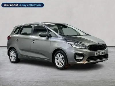 Used Kia Carens 114 HP (83 kW) 2018 Silver MPV