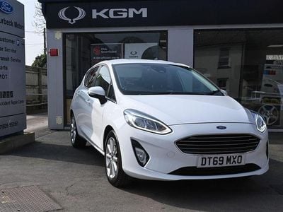 Used Ford Fiesta Titanium X 125 HP (91 kW) 2020 White Hatchback